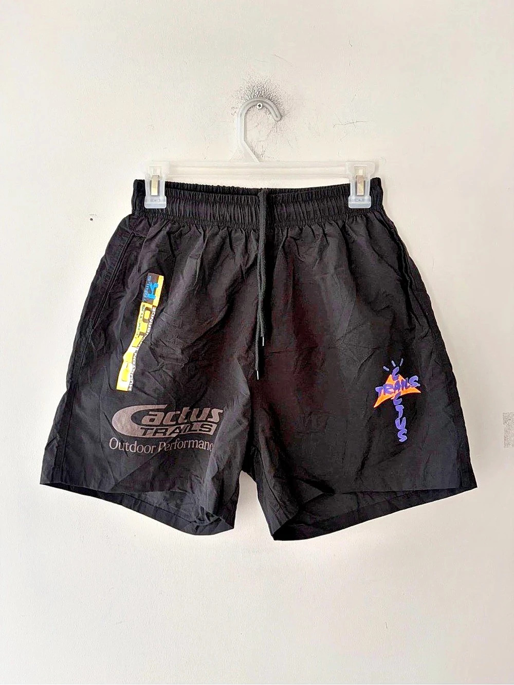 Travis Scott Cactus Jack Cactus Trails Shorts Black Medium